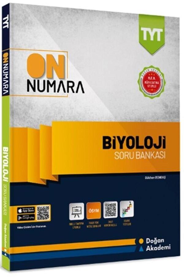 Doğan Akademi Yayınları Tyt Biyoloji On Numara Soru Bankası  - Doğan Akademi - Image 1