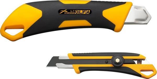 OLFA L-7 X-Design Vida Kilitli Geniş Maket Bıçağı - Image 1