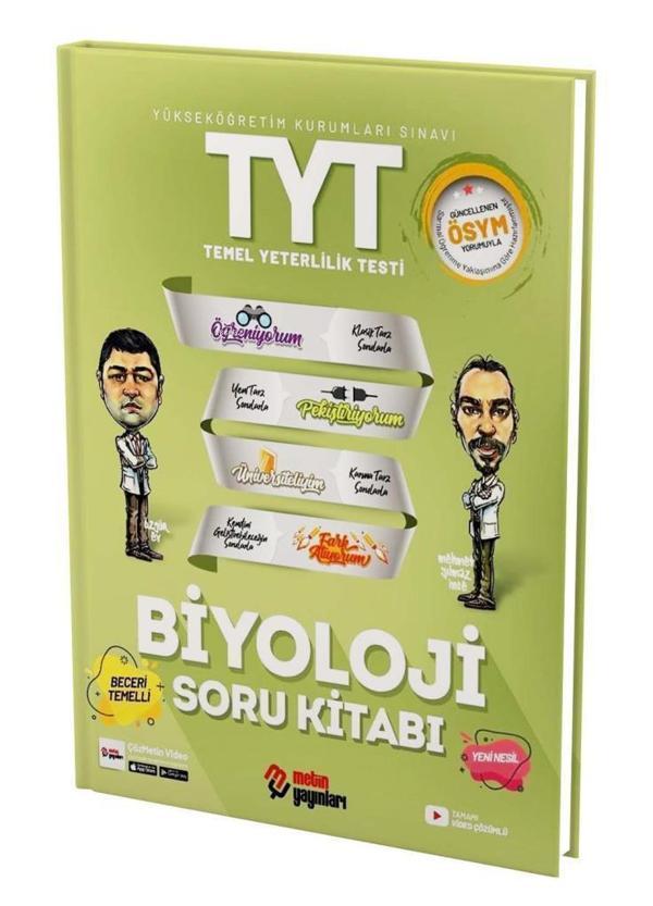 Metin Yayınları Tyt Biyoloji Soru Bankası - Metin Yayınları - Image 1