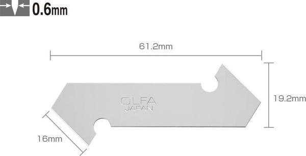OLFA PB-800 Maket Bıçağı Yedeği (3lü) - Image 1