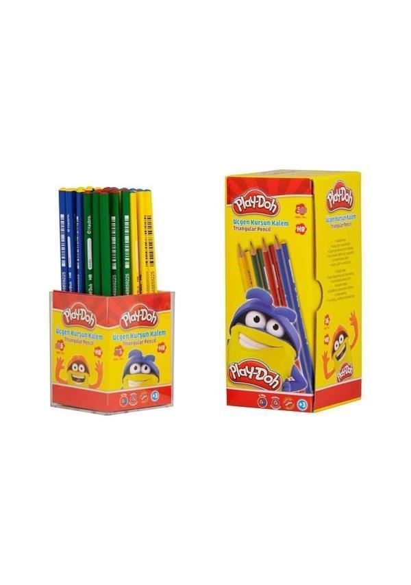 Play-Doh Kurşun Kalem Üçgen Play-Kk003 (72 Li Paket) - Image 1