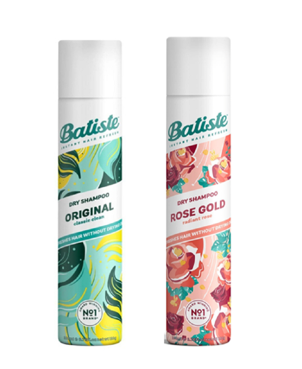 Batiste Kuru Şampuan Original 200Ml+Batiste Kuru Şampuan Rose Gold 200 Ml - Image 1