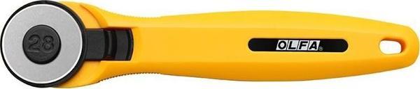 OLFA RTY-1/C Rotary Yuvarlak Maket Bıçağı (28mm Çaplı Dar Tasarım) - Image 1