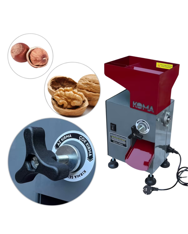 Kadıoğlu Koma CKK40 Kırmatik 220V Ceviz ve Fındık Kırma Makinesi - Image 1