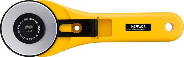 OLFA RTY-3/G Rotary Yuvarlak Maket Bıçağı (60mm Çaplı Geniş Tasarım) - Image 1