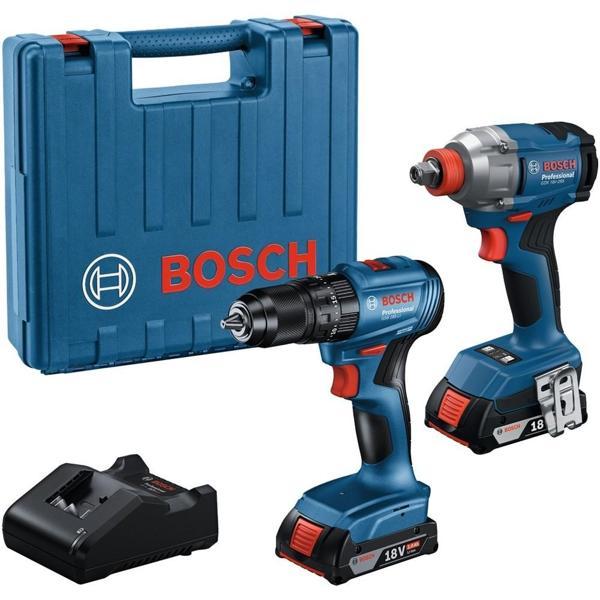 Bosch Gdx 18V-285 + Gsb 185-LI Somun Sıkma ve Darbeli Matkap Seti (0 601 9n2 124) - Image 1