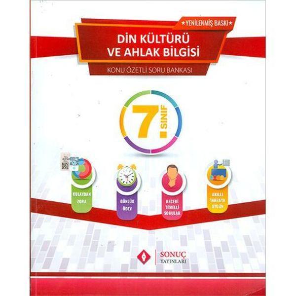Sonuç Yayınları 7. Sınıf Din Kültürü ve Ahlak Bilgisi Soru Bankası - Sonuç Yayınları - Image 1