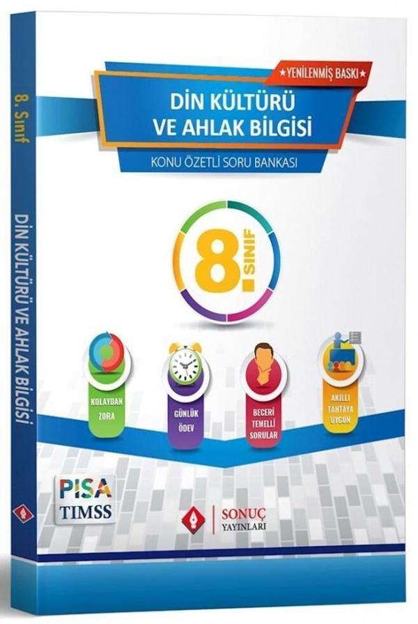 Sonuç Yayınları 8. Sınıf Din Kültürü ve Ahlak Bilgisi Set - Sonuç Yayınları - Image 1