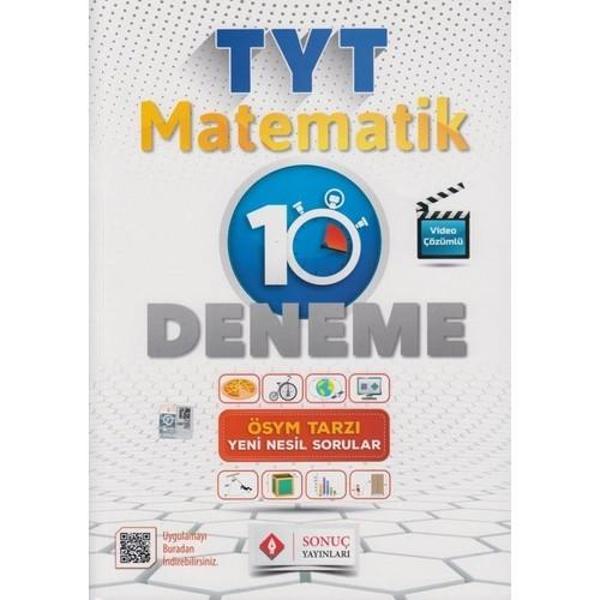 Sonuç Yayınları Tyt Matematik 10 Deneme - Sonuç Yayınları - Image 1