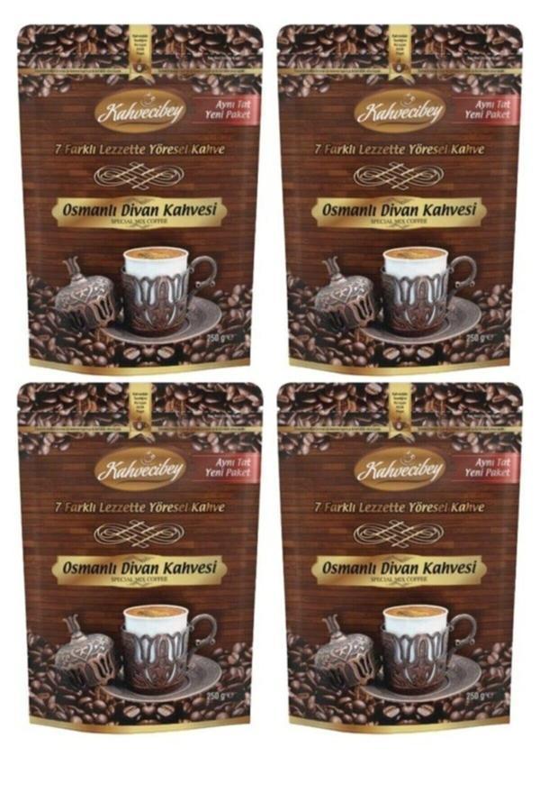 Kahvecibey Osmanlı Divan Kahvesi 4X200Gr - Image 1