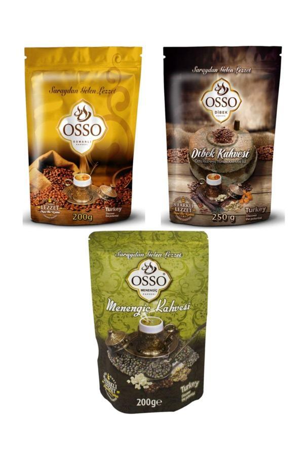 Osso 3 X Kahve (Türk Kahvesi Seti) - Image 1