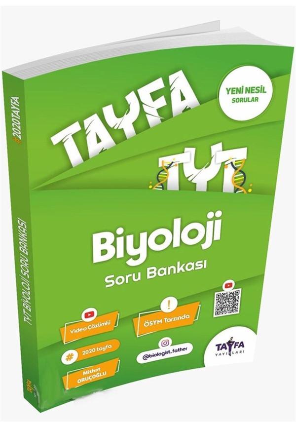 Tayfa Yayınları Tyt Biyoloji Soru Bankası - Tayfa Yayınları - Image 1