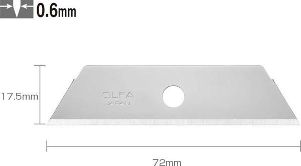 OLFA SKB-2/5B Maket Bıçağı Yedeği (5 li) - Image 1