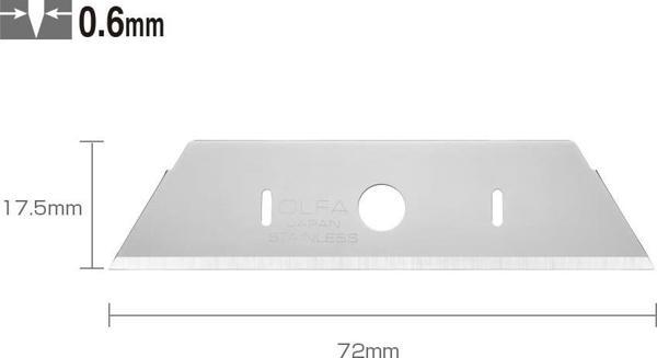 OLFA SKB-2S/10B Maket Bıçağı Yedeği (10 LU) - Image 1