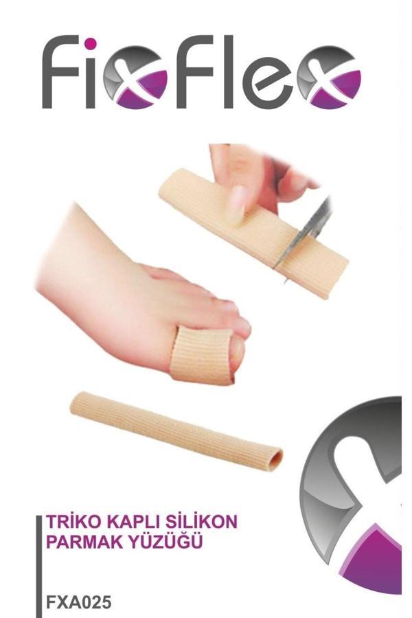 Fix Flex Triko Kaplı Silikon Parmak Yüzüğü (Tek)   - Image 1