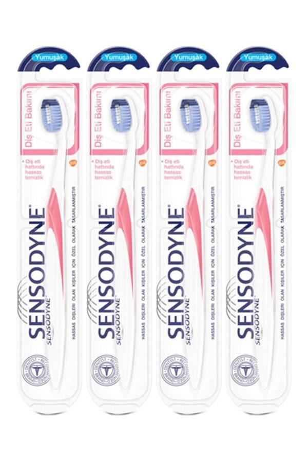 Sensodyne Diş Fırçası Diş Eti Bakımı Yumuşak X 4 Adet - Image 1