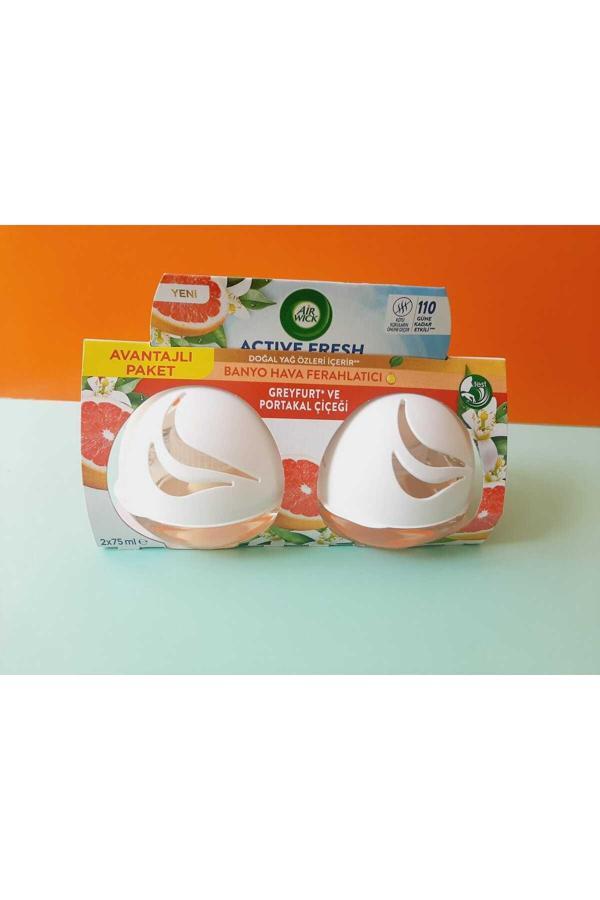 Air Wick Oda Kokusu 2 Adet Decosphere Greyfurt Ve Portakal Çiçeği 2X75 Ml - Image 1