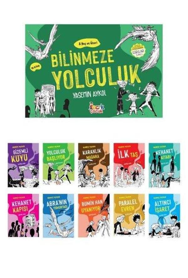 Bilinmeze Yolculuk Seti - 10 Kitap Takım - Bıcırık Yayınları - Image 1
