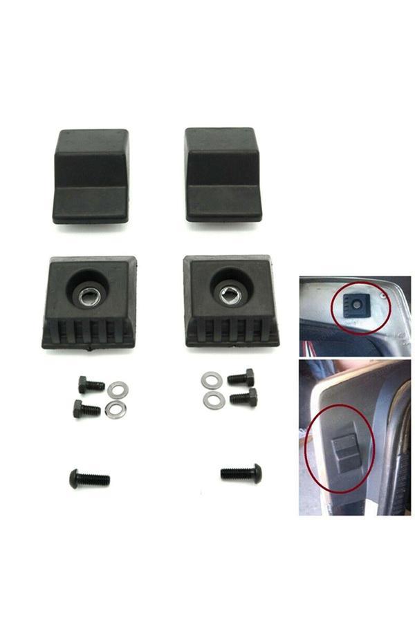İdeal Otomotiv Mercedes W124 A124 C124 Arka Bagaj Takozu 4Lü Seti A1247580044, A1247580144 ,1247580044, 1247580144 - Image 1