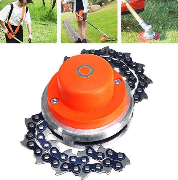 Motorlu Tırpan Uyumlu Zincirli Ot Kesici Başlık - Image 1
