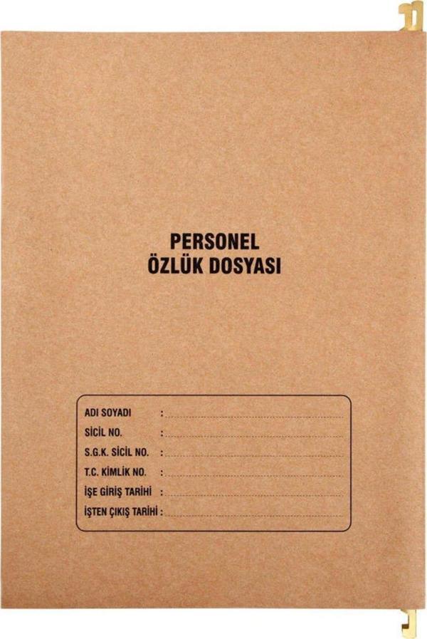 Metal Askılı Personel Özlük Dosyası 8 Yapraklı 1 Adet - Image 1