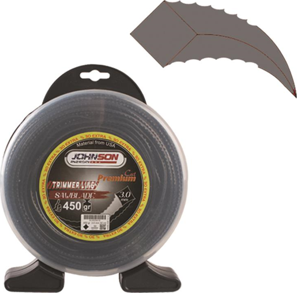 Johnson Tırpan Misinası Tırtıklı 3 mm 450 Gr - Image 1