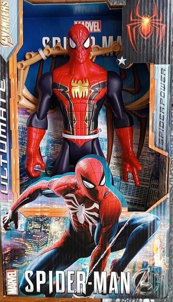 Ethem Oyuncak Sesli Işıklı Spiderman 8818-2, Ahtapot Kollu Spiderman - Image 1
