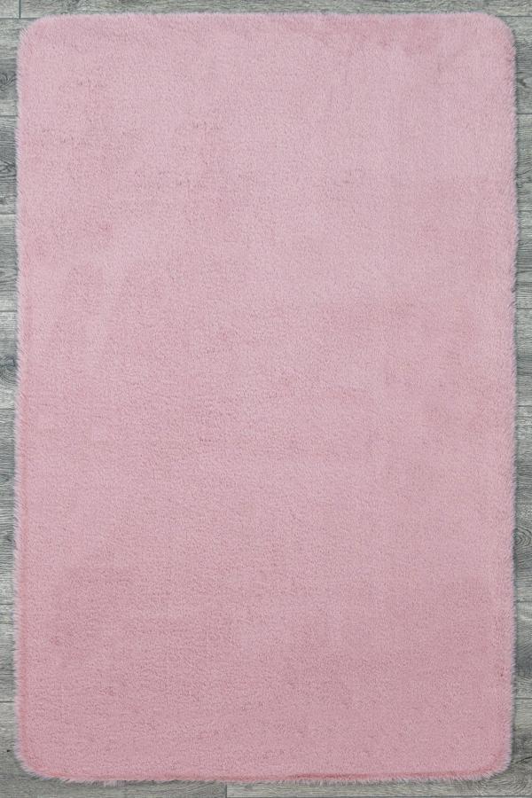 Waymon Düz Pembe Polyester Daire Modern Desenli Akrilik Hav Vermeyen Leke Tutmayan Kolay Temizlenen Yumuşak Makine Salon Yolluk Mutfak Halı - Image 1