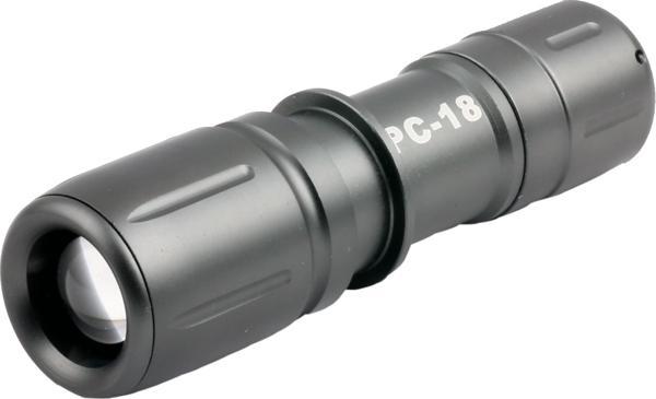 Polıce PC-18 Pilli El Feneri (CREE Led + zoom) ( 3 Tane İnce Kalem Pille Çalışır) - Image 1