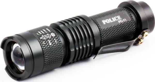 Polıce PC-11 Pilli El Feneri (Power Led + Zoom) Kalem Pille Çalışır - Image 1