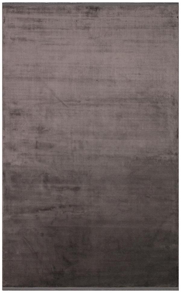 Traun Düz Antrasit Viskon Dikdörtgen Modern Desenli Akrilik Hav Vermeyen Leke Tutmayan Kolay Temizlenen Yumuşak Makine Salon Yolluk Mutfak Halı - Image 1