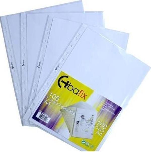 Bafix Poşet Dosya 100 LÜ A4 - Image 1