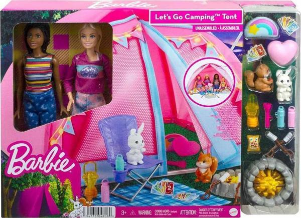 Barbie Malibu Ve Brooklyn Kampta Oyun Seti HGC18 - Image 1