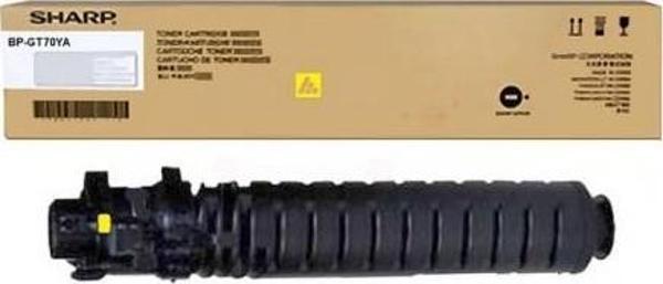 SHARP BP-GT70YA Yellow Sarı Orjinal Fotokopi Toneri BP-50c26-50c31-50c36-50c45 24.000 Sayfa - Image 1