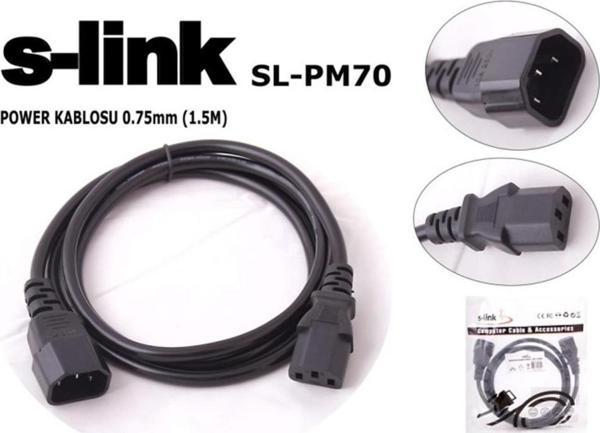 S-link  SL-PM70 1.5mt 0.75mm Power Ara Kablosu - Image 1