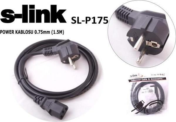 S-link SL-P175 1.5mt 0.75mm Power Elektrik Kablosu - Image 1