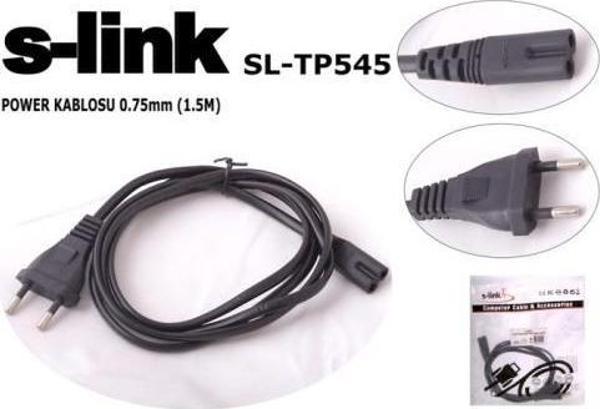 S-link SL-TP545 1.5mt 0.75mm Teyp Power Kablosu - Image 1
