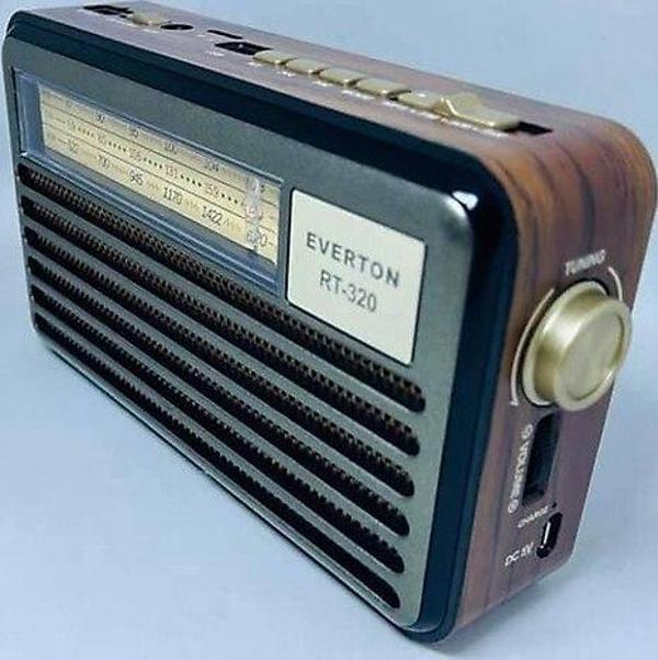 Everton RT-320 Bluetooth-USB-SD-FM Nostaljik Radyo - Image 1