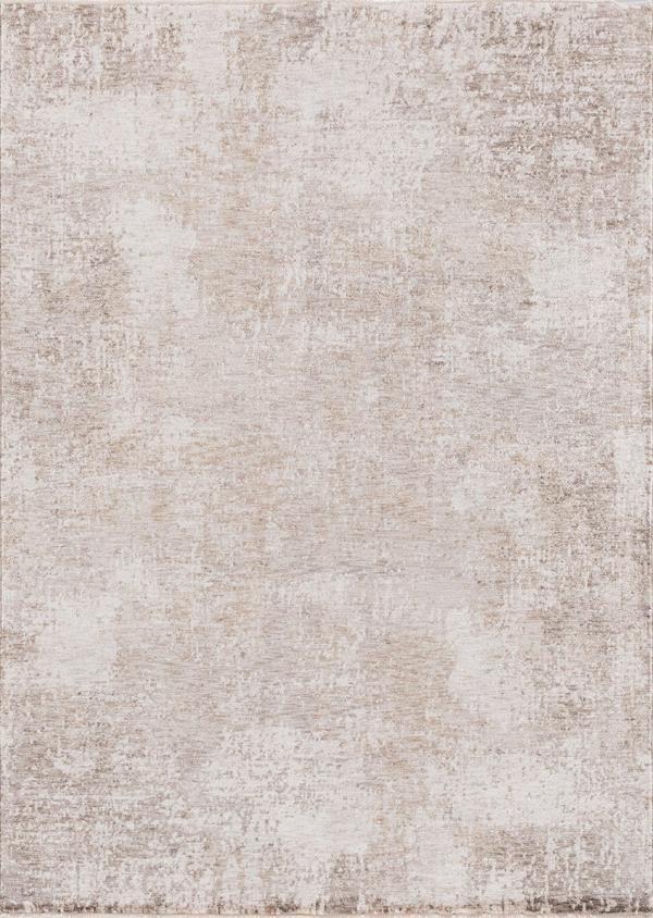 Rajni Modern Bej Viskon Dikdörtgen Modern Desenli Akrilik Hav Vermeyen Leke Tutmayan Kolay Temizlenen Yumuşak Makine Salon Yolluk Mutfak Halı - Image 1