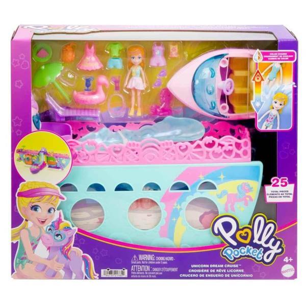 HWP26 Polly Pocket Unicorn Bot Oyun Seti - Image 1