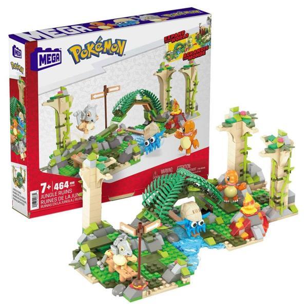HDL86 MEGA™ Pokémon™ Jungle Ruins - Adventure Builder Antik Kent Seti 464 parça +7 yaş - Image 1
