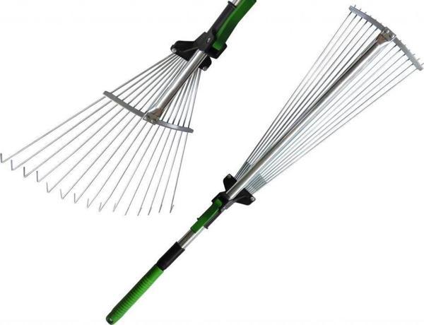 Raco Expert 53744 Teleskopik Saplı Ayarlanabilir Çim Tırmığı - Image 1