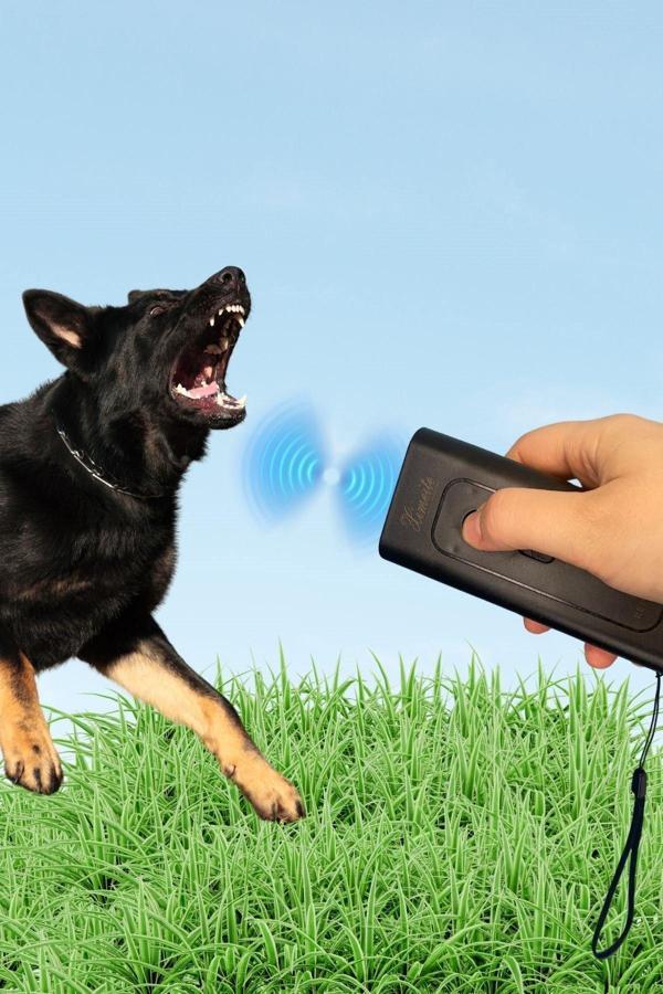 Ultrasonik Zarar Vermeyen Köpek Uzaklaştırıcı ve Eğitici Cihaz - Image 1