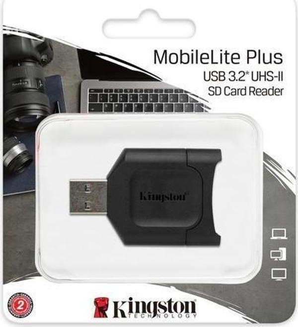 Mlp Mobilelite Plus Usb 3.1 Sdhc-Sdxc Uhs-II Card Reader - Image 1