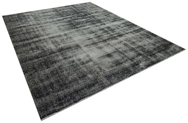 Gri Patchwork Etnik Modern Desenli Yün Hav Toz Vermez Leke Tutmayan Salon Yolluk Mutfak El Dokuma Halı - Image 1