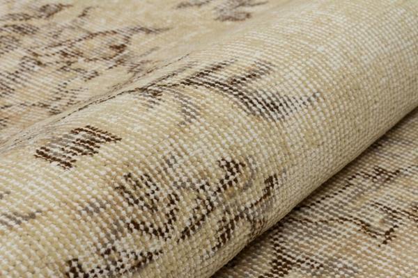 Kahverengi Patchwork Etnik Modern Desenli Yün Hav Toz Vermez Leke Tutmayan Salon Yolluk Mutfak El Dokuma Halı - Image 1