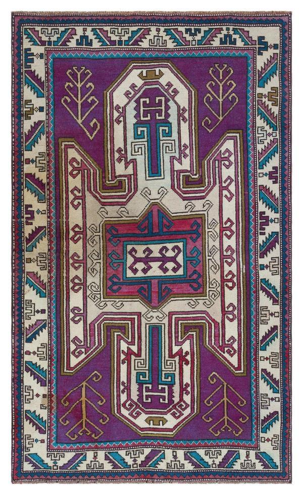 Teselya Gri Çizgili Yün Modern Desenli Yün Hav Toz Vermez Leke Tutmayan Salon Yolluk Mutfak El Dokuma Halı - Image 1