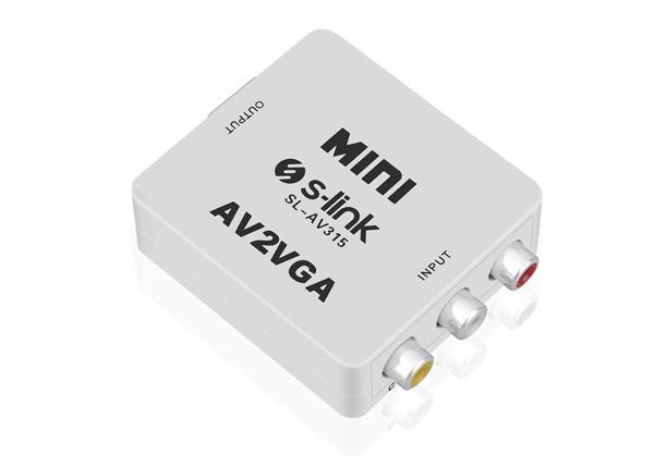 S-link SL-AV315 Vıdeo To Vga Çevirici - Image 1
