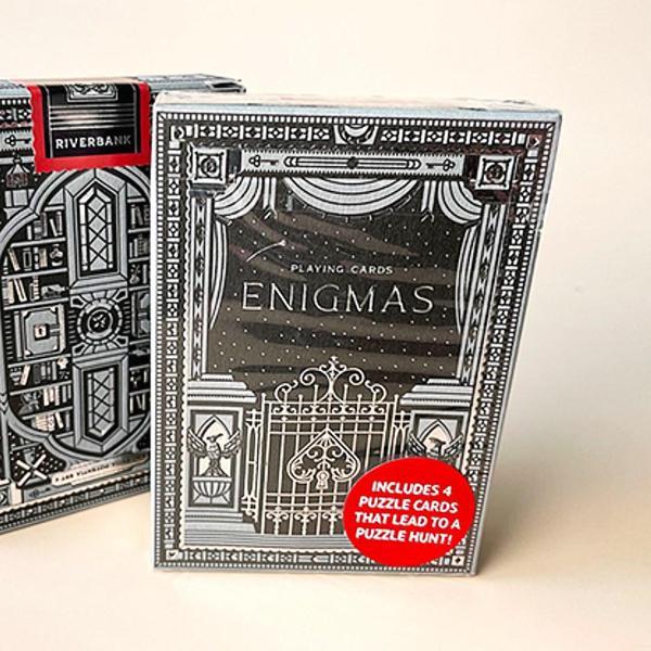 Bicycle Enigmas Midnight Edition Premium Oyun Kağıdı iskambil Kartları Destesi - Image 1