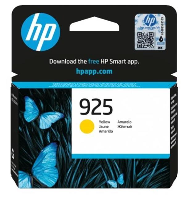 HP 925 Yellow Sarı Kartuş 4K0V8PE - Image 1